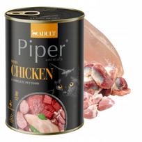 Šlapias kačių maistas PIPER Dolina Noteci su vištiena, 400 g, be grūdų