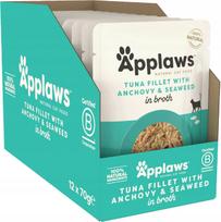 Šunų konservų rinkinys Applaws su tunu, ančiuviais ir jūros dumbliais, 12 x 70 g