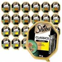 Šlapi kačių pašarai Sheba Classics, 22 x 85 g