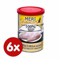 Kačių maistas MERI su vištienos krūtinėle, 6 x 400 g
