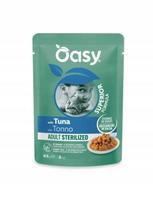 Šlapi pašaras sterilizuotoms katėms OASY CAT su tunu, 85 g
