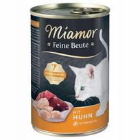 Kačių konservai MIAMOR FEINE BEUTE su vištiena, 400 g