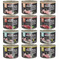 Šlapias kačių ėdalas PAN MIĘSKO, įvairių skonių, 12 x 200 g
