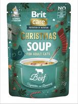Brit Care kalėdinė katėms sriuba su jautiena, 75 g