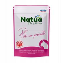 Katės ėdalas Natua Cat, vištiena su kumpiu, 70 g