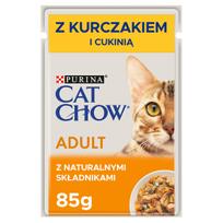 Šlapias kačių ėdalas Purina Cat Chow su vištiena ir cukinija, 85 g
