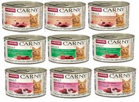 Šlapus kačių maistas ANIMONDA Carny Adult, įvairūs skoniai, 12 x 200 g