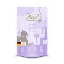 Šlapi kačiukų pašaras su veršiena ir lašišų aliejumi MjAMjAM, 125 g