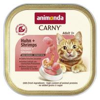 Katzenų maistas Animonda Carny Adult, vištiena ir krevetės, 85 g