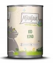 Ekologiškas kačių konservas Mjamjam BIO jautiena, 400 g