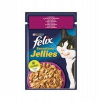 Katės maistas FELIX Sensations su antiena ir špinatais, 85 g