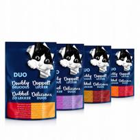 Katinų pašaras Felix Fantastic Duo Mix, 12 x 85 g