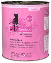 Šunų konservai Catz Finefood N.19 su ėriena ir arkliena, 800 g