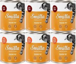 Katėms skirtas Smilla paukštienos pašaras be grūdų, 6 x 800 g