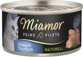 Šlapias kačių ėdalas Miamor Feine Fillets su tunu padaže, 80 g