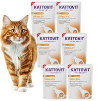 Šlapimo takų konservai katėms KATTOVIT URINARY su vištiena, 6 x 85 g