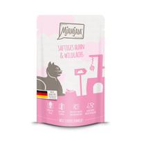 Šlapi katės ėdalas su vištiena ir lašiša MjAMjAM, 125 g, be grūdų