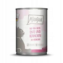 Šunų konservai MjAMjAM su antiena, vištiena ir morkomis, 6 x 400 g