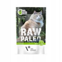 Šlapias maistas su žvėriena suaugusioms katėms Raw Paleo, 100 g