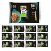 Katinų pašaras Sheba Delicacy su želė, įvairūs skoniai, 52 x 85 g