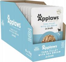 Šunų pašaras Applaws, tuno ir dorados filė, 12 x 70 g