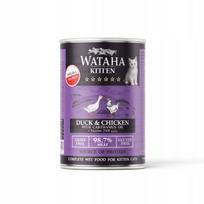 Kačių konservai Wataha HUNT kačiukams, antiena ir vištiena, 400 g