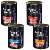 Šlapias kačių ėdalas DOLINA NOTECI Premium, įvairių skonių, 4 x 400 g, be grūdų