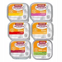 Šlapias kačių maistas ANIMONDA Integra Protect Nieren, skonių rinkinys, 6 x 100 g