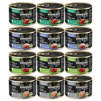 Šlapias kačių maistas Super Rafi, įvairių skonių, 12 x 185 g