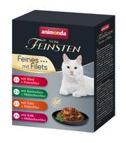 Katinų pašaro rinkinys Animonda Vom Feinsten su filetais, 8 x 85 g