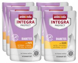 Šunų ėdalas Animonda Integra Diabetes, 6 x 85 g, mišrus skonių rinkinys