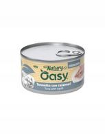 Drėgnas kačių maistas OASY Cat of Nature su tunu ir kalmarais, 85 g