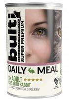 Šlapias kačių ėdalas BULTI Daily Meal su triušiena, suaugusioms, 400 g