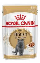 Šlapias pašaras katėms Royal Canin British Shorthair Adult, 85 g