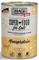 Šlapi pašaras katėms MAC's Cat Mono su kalakutiena, 800 g, monoproteininis
