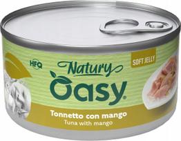 Katėms skirtas konservas OASY Specialita Naturale su tunu ir mango, 150 g
