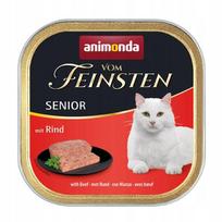 Šlapus kačių pašaras ANIMONDA Vom Feinsten Senior su jautiena, 100 g