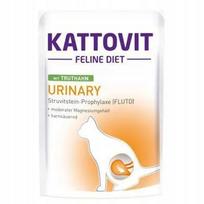 Šlapimo takų sveikatos paštetas katėms KATTOVIT URINARY su kalakutiena, 85 g