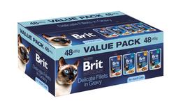 Katinų maistas Brit Premium by Nature, 48 pakuotės