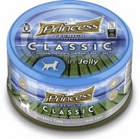Konzervuotas tunas su vištiena ir moliuskais PRINCESS Premium, 170 g, kūdikiams