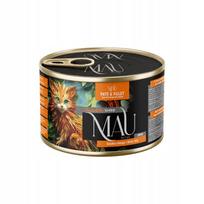 Šlapi kačiukų pašaras MAU su antiena, mango ir erškėtrožėmis, 185 g