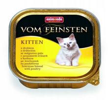 Katėms skirtas paštetas Animonda Kitten su paukštiena, 100 g