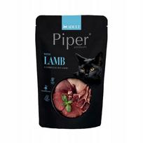 Šlapi katėms skirti pašaro paketėliai su ėriena Piper Animals, 10 x 100 g