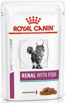 Šlapimo takų funkciją palaikantis ROYAL CANIN VET RENAL konservas katėms su tunu, 85 g