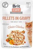 Šunų konservai BRIT Care Fillets in Gravy su vištiena, 24 x 85 g