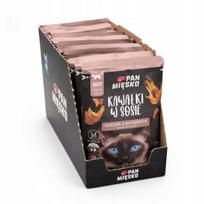 Kačių konservai Pan Mięsko su vištienos padažu ir putpelių mėsa, 12 x 85 g