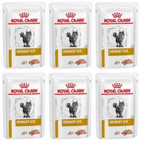 Šunų pašaras Royal Canin Veterinary Diet Urinary S/O, mėsos paštetas, maišelyje