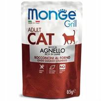 Katinų pašaras Monge Grill su ėriena, 85 g