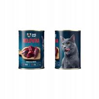 Katėms skirtas jautienos ėdalas John Dog Jane Cat, 400 g