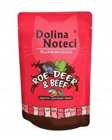 Šlapias maistas katėms su elniena ir jautiena 85 g Dolina Noteci Superfood